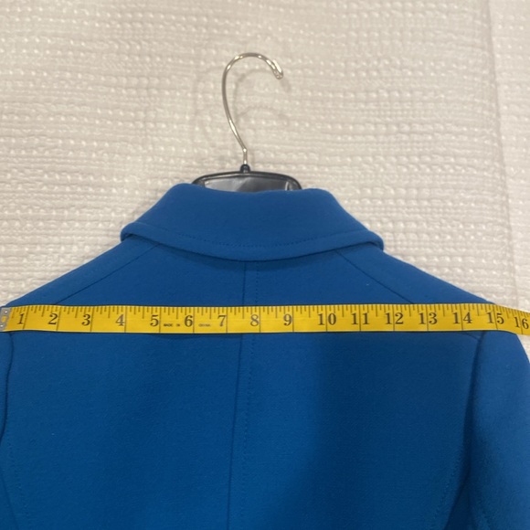 JCREW Lady day coat 4P Color Matisse blue - Picture 9 of 10